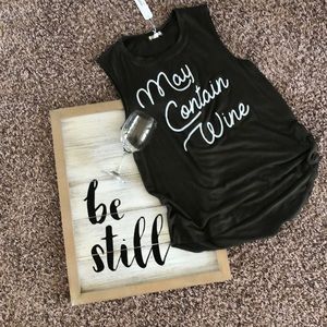 Olive green sleeveless top